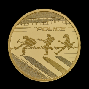 The Police 2023 2oz Gold Proof Trial Piece