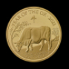 Lunar Year of the Ox 2021 5oz Gold Proof Trial Piece - 2