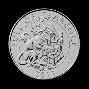 The Royal Tudor Beasts The Bull of Clarence 2023 £5 Brilliant Uncirculated Trial Piece