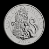 The Royal Tudor Beasts The Lion of England 2022 &pound;5 Brilliant Uncirculated Trial Piece - 2