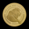 The Lion and The Eagle 2023 2oz Gold Proof Trial Piece