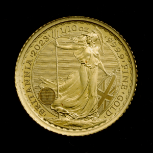 Britannia 2023 1/10oz gold Bullion Trial Piece