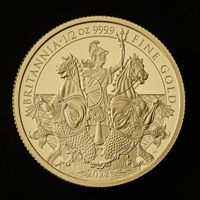 Britannia 2023 1/2oz Gold Proof Trial Piece