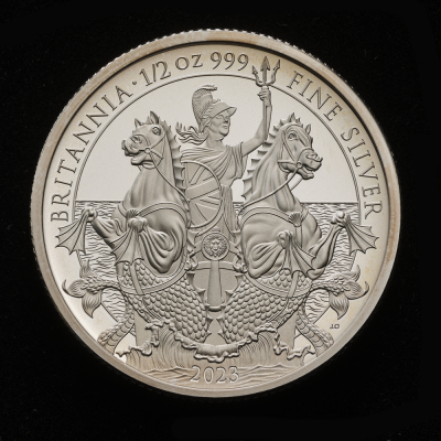 Britannia 2023 1/2oz Silver Proof Trial Piece