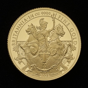 Britannia 2023 1/4oz Gold Proof Trial Piece