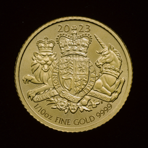 The Royal Arms 2023 1/10oz Gold Bullion Trial Piece