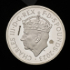 The Coronation of His Majesty King Charles III 2023 &pound;5 Silver Proof Piedfort Trial Piece - 2
