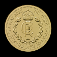The Coronation of His Majesty King Charles III 2023 1oz Gold Bullion Trial Piece