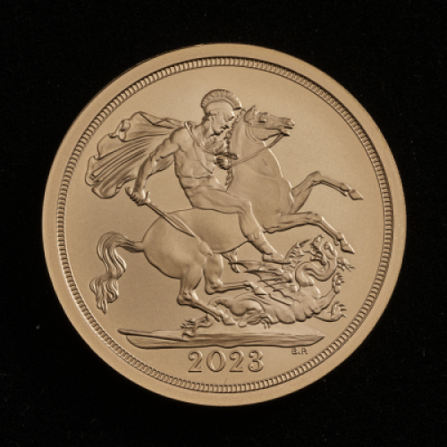 The Coronation of His Majesty King Charles III 2023 Celebration Sovereign Struck on 6 May 2023