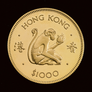1980 Hong Kong proof $1000
