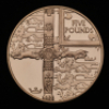 2002 Alderney Gold Proof Piedfort &pound;5 - 2