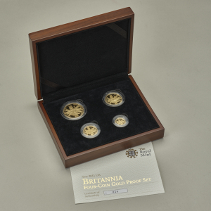 2011 Britannia 4 Coin Gold Proof Set