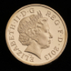 2013 Gold Proof &pound;1 Four Coin Set - Floral - 2
