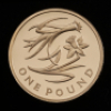2013 Gold Proof &pound;1 Four Coin Set - Floral - 3