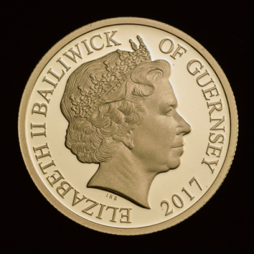 2017 Guernsey Sapphire Jubilee Gold &pound;1
