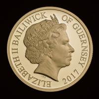 2017 Guernsey Sapphire Jubilee Gold &pound;1