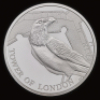 2019 Legend of the Ravens &pound;5 set of Gold, Silver, Silver Piedfort and BU - 7