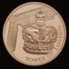 2019 The Crown Jewels &pound;5 set of Gold, Silver, Silver Piedfort and BU - 2