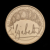 2022 Queen's Reign Charity and Patronage &pound;5 Gold Proof Trial Piece - 2