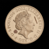2022 Queen's Reign Honours and Investitures &pound;5 Gold Proof Trial Piece