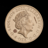 2022 Queen's Reign The Commonwealth &pound;5 Gold Proof Trial Piece