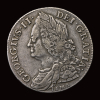 1746 George II Lima Silver Halfcrown