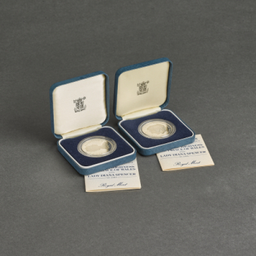 1981 Silver Proof &pound;5 Crowns