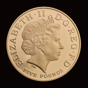 2002 Gold Proof £5 Queen Mother