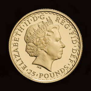 2008 Britannia gold quarter ounce