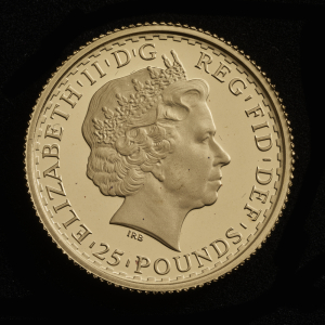 2009 UK Britannia quarter ounce gold proof