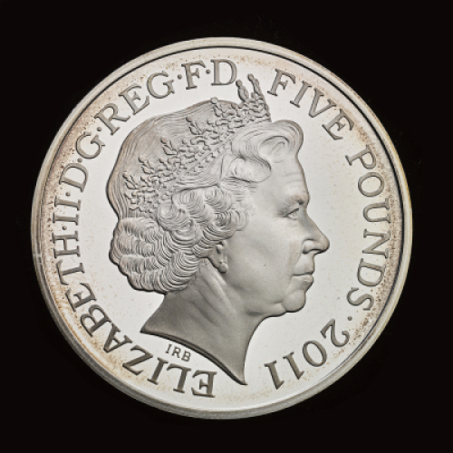 2011 Silver &pound;5 Prince William Royal Wedding