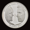 2011 Silver £5 Prince William Royal Wedding - 2