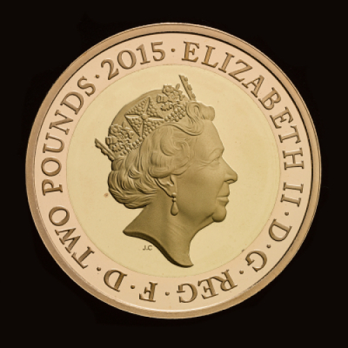 2015 Magna Carta &pound;2 Gold Proof Coin