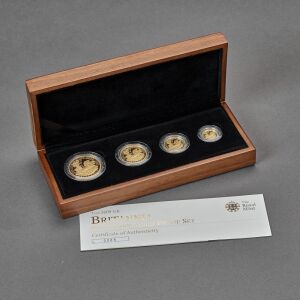 2009 UK Britannia Gold Proof 4 Coin Set