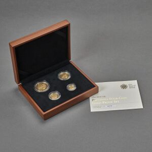 2010 UK Britannia 4 Coin Gold Proof Set