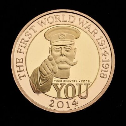 2014 Gold Proof &pound;2 World War One Outbreak