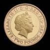 2015 Gold Proof &pound;2 World War One Navy - 2