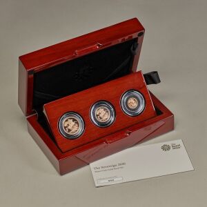 2020 Sovereign Three-Coin Proof Set