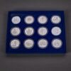 2012 Diamond Jubilee Silver 24 Coin Collection. - 2