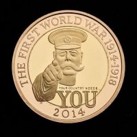 2014 Gold Proof &pound;2 World War One Outbreak