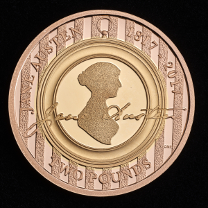 2017 Jane Austen £2 Gold Proof