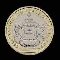 2022 The 150th Anniversary of The FA Cup &pound;2 Brilliant Uncirculated Trial Piece