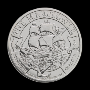 2023 The Mayflower 1oz Silver Bullion Trial Piece