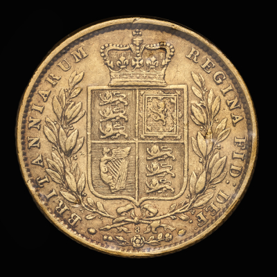 1863 Victoria Sovereign Die No.8