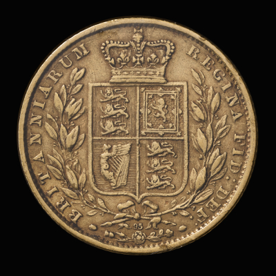 1864 Victoria Sovereign Die No.95