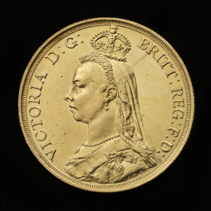 1887 Victoria Double Sovereign