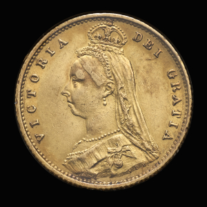 1887 Victoria half sovereign