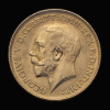 1914 George V half sovereign