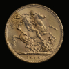 1914 George V half sovereign - 2