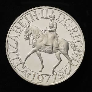 1977 Silver Jubilee Silver Proof Crown